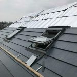 VELUX WINDOW IN SLATE EFFECT ROOF